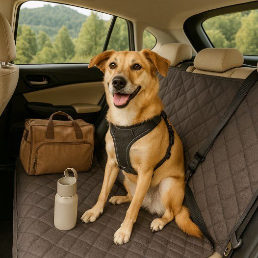 perro viaje coche